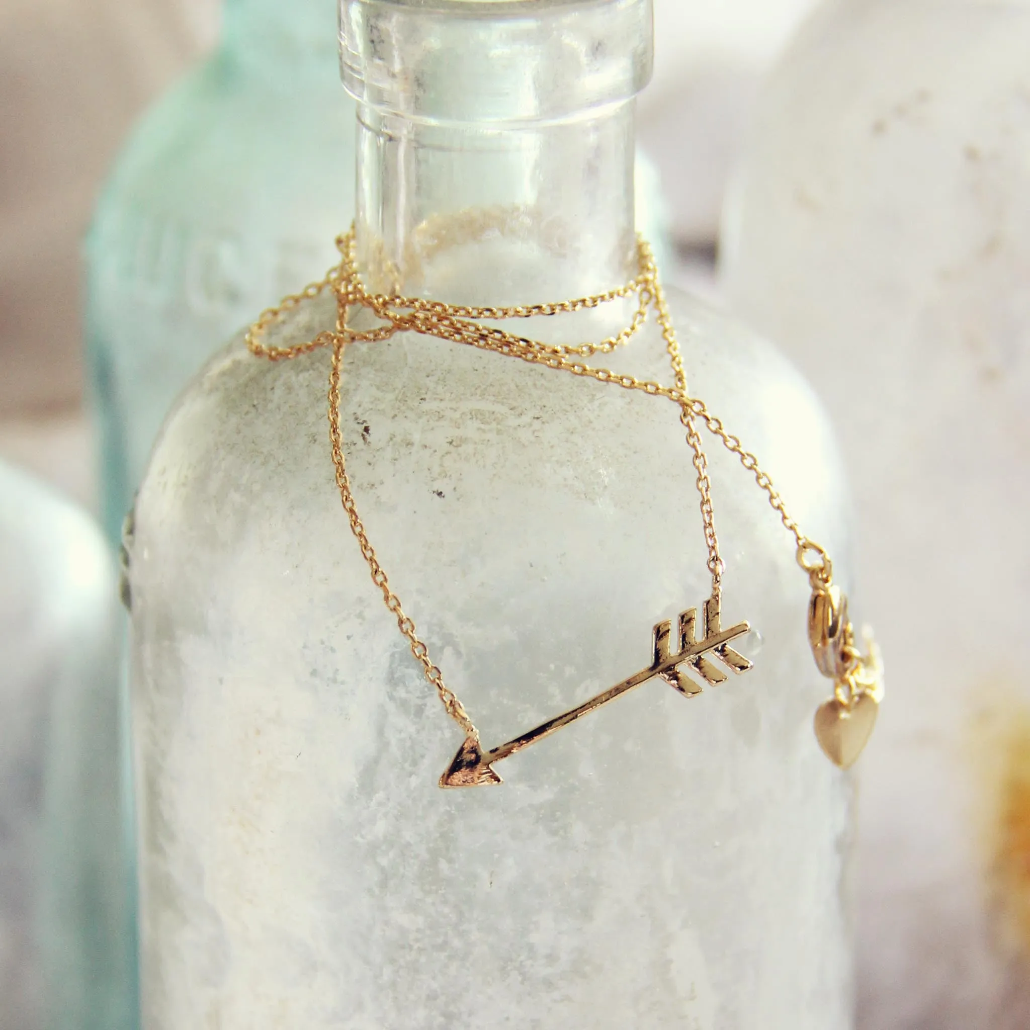 Tiny Arrow Necklace