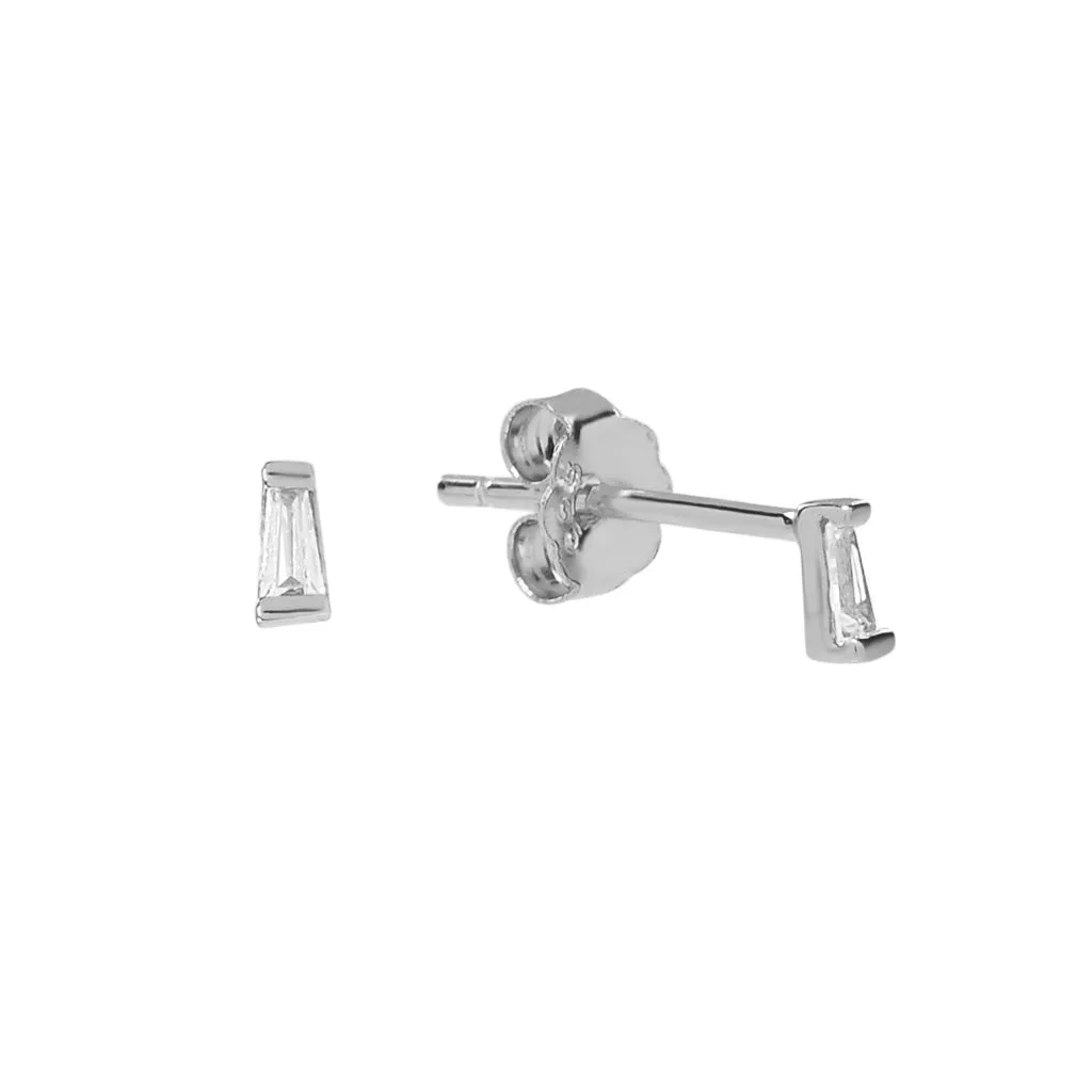 Tiny Baguette Studs