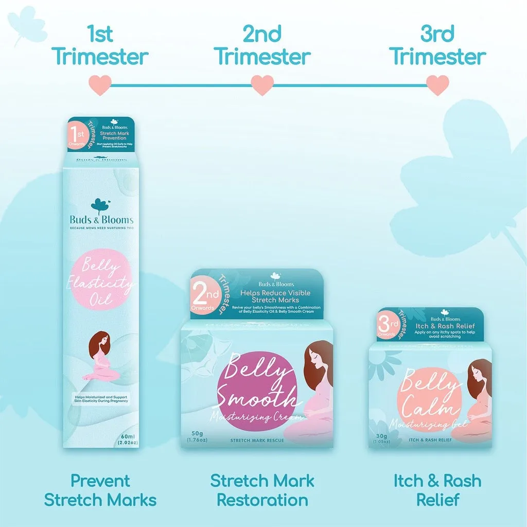 Tiny Buds & Blooms Belly Smooth Stretch Mark Cream 50g