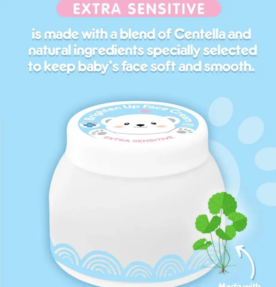 Tiny Buds Extra Sensitive Brighten Up Baby Face Cream 30g