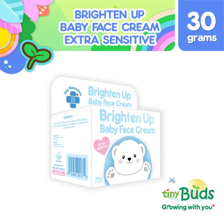 Tiny Buds Extra Sensitive Brighten Up Baby Face Cream 30g