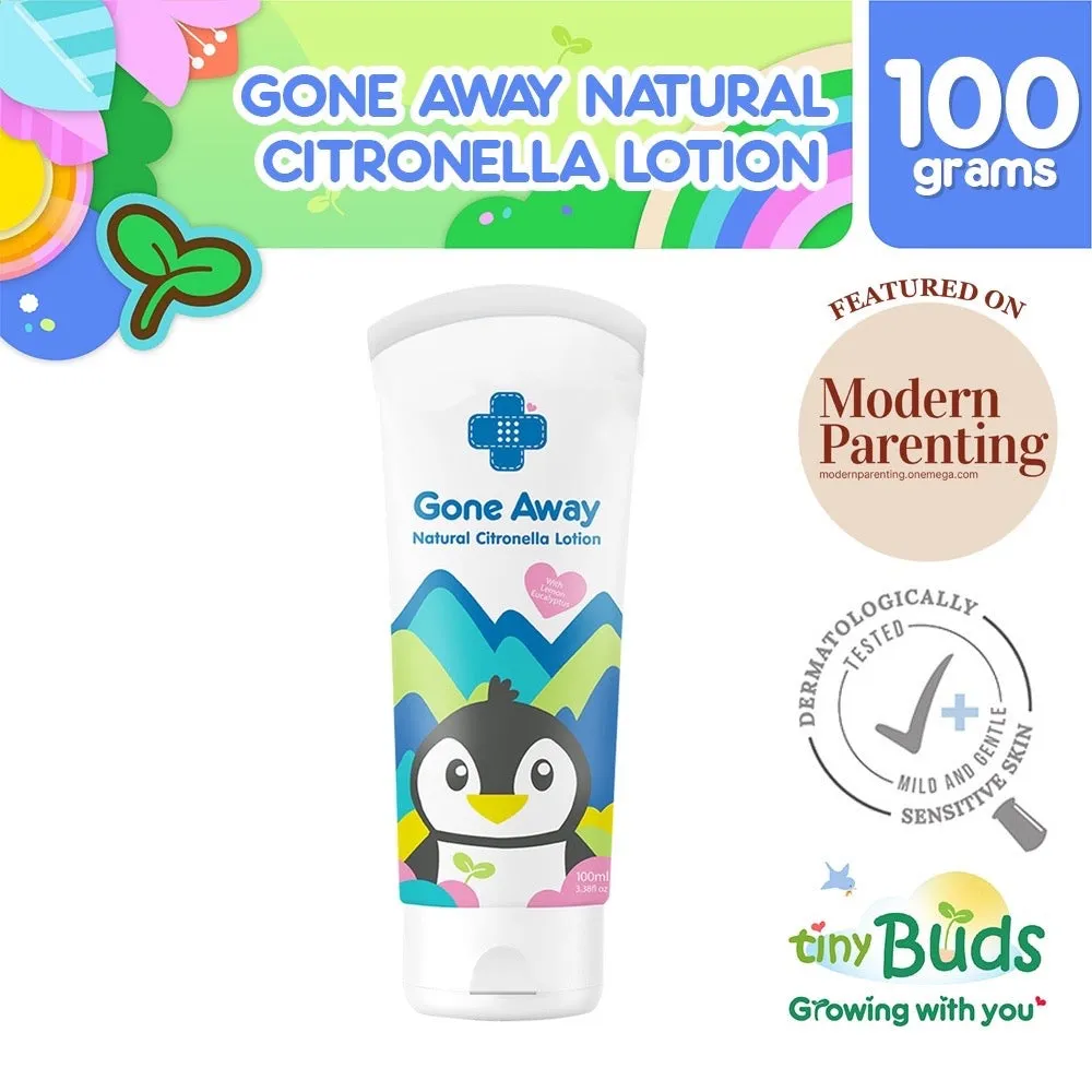 Tiny Buds Gone Away Natural Citronella Lotion 100g