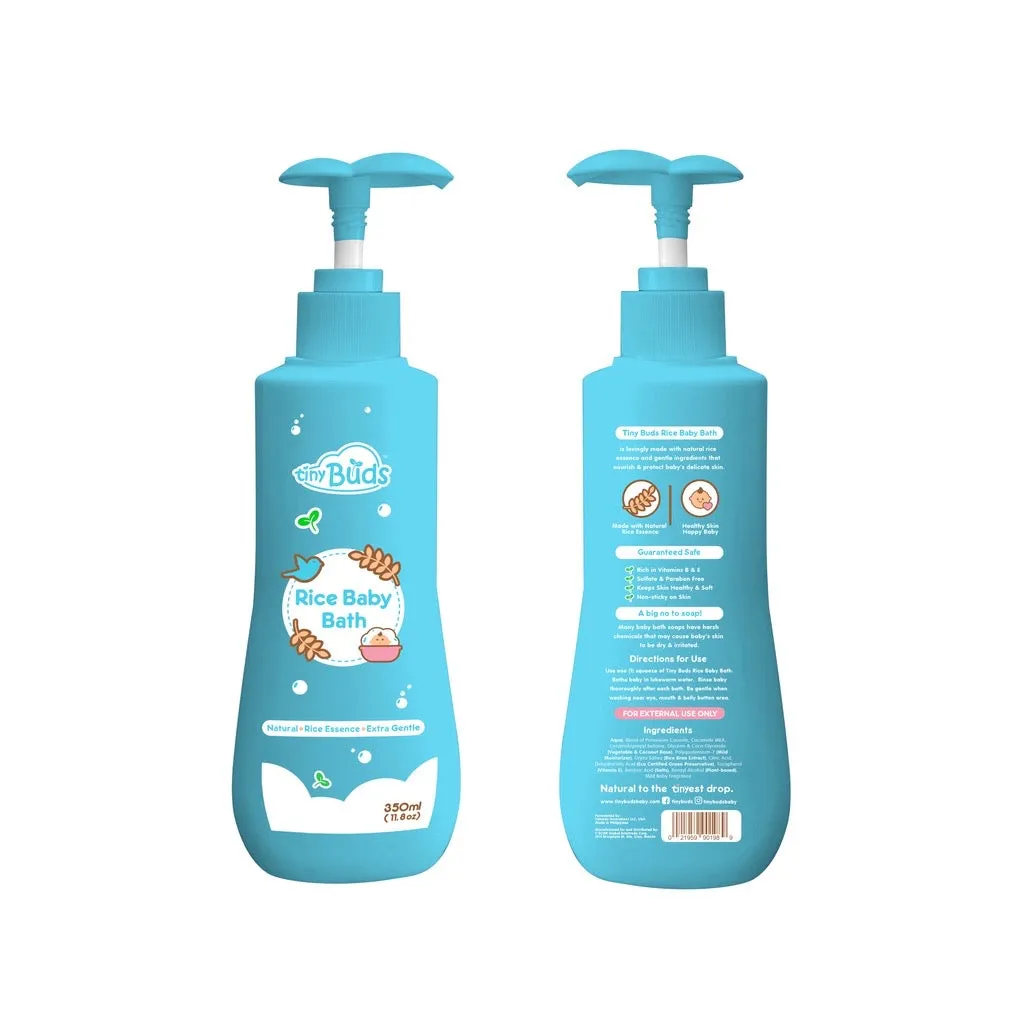 Tiny Buds Natural Rice Baby Bath 350ML