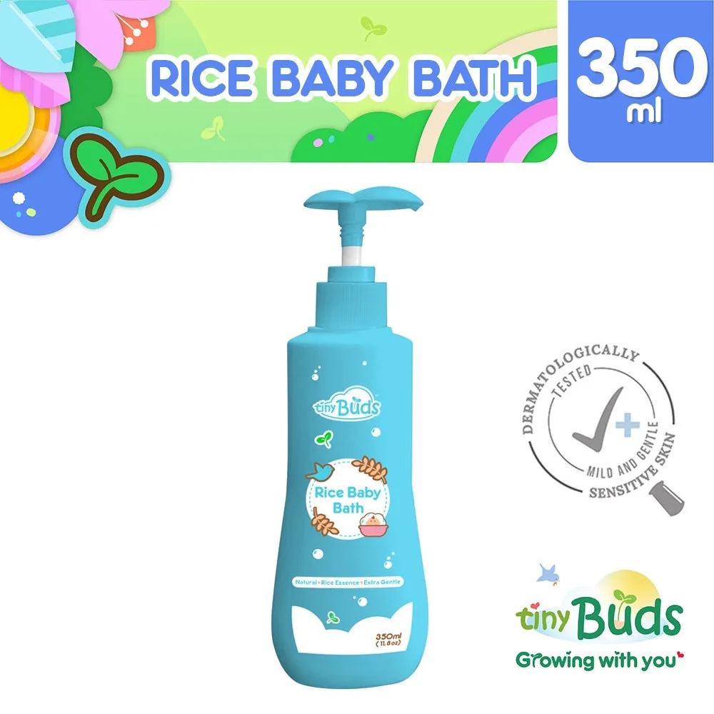 Tiny Buds Natural Rice Baby Bath 350ML