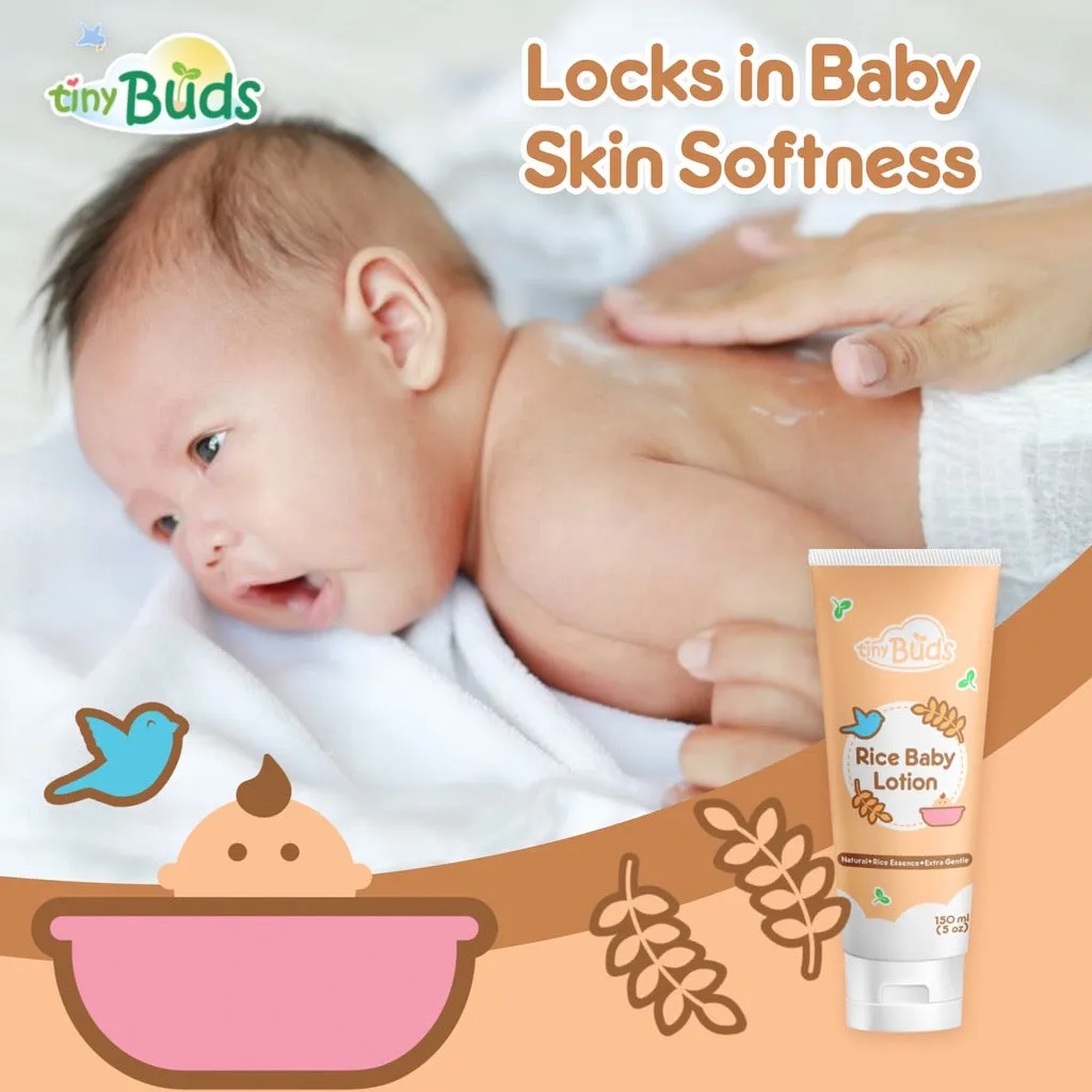 Tiny Buds Natural Rice Baby Lotion 150ml