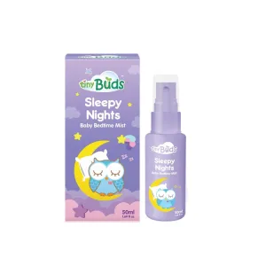 Tiny Buds Sleepy Nights Baby Bedtime Mist Fabric Spray 50ml