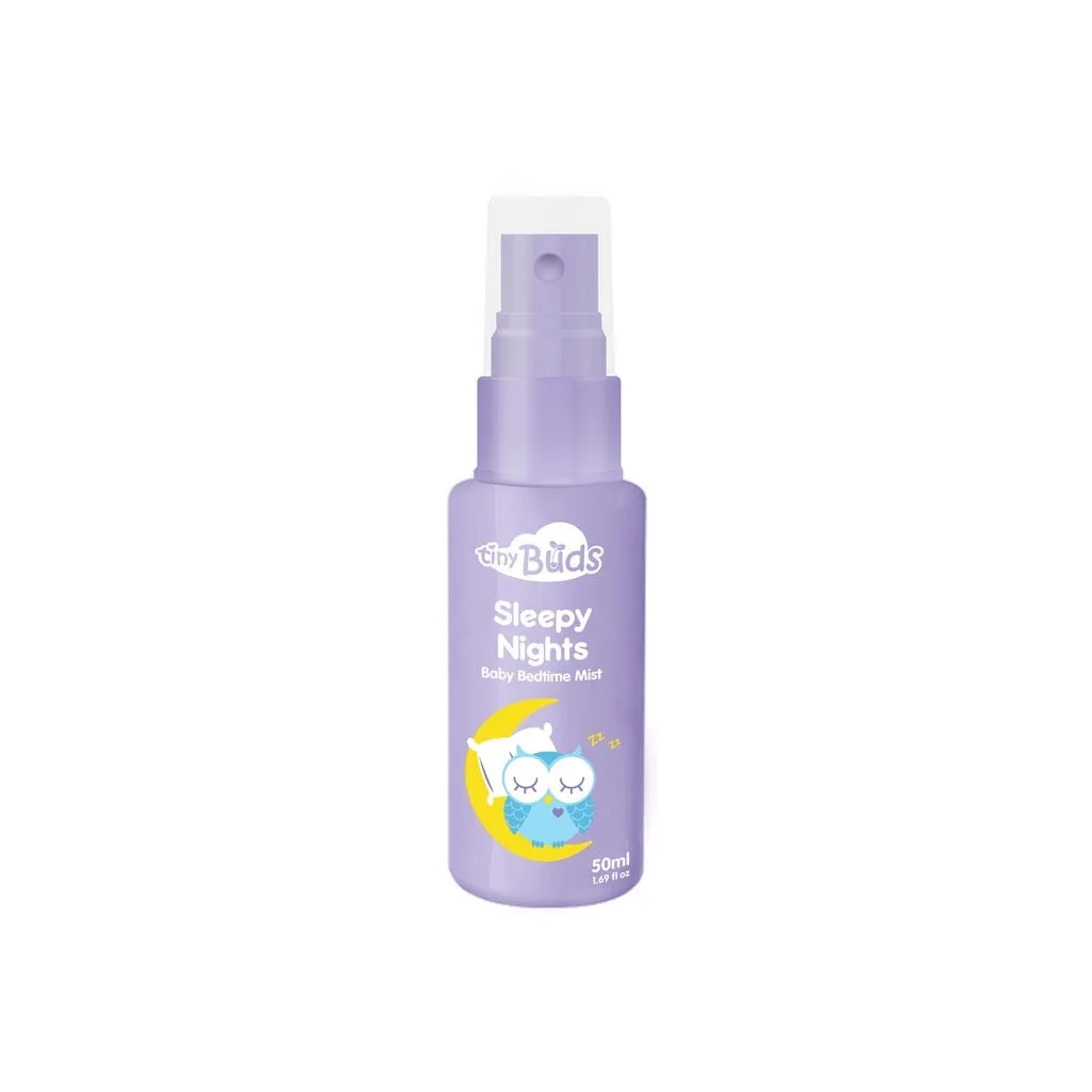 Tiny Buds Sleepy Nights Baby Bedtime Mist Fabric Spray 50ml