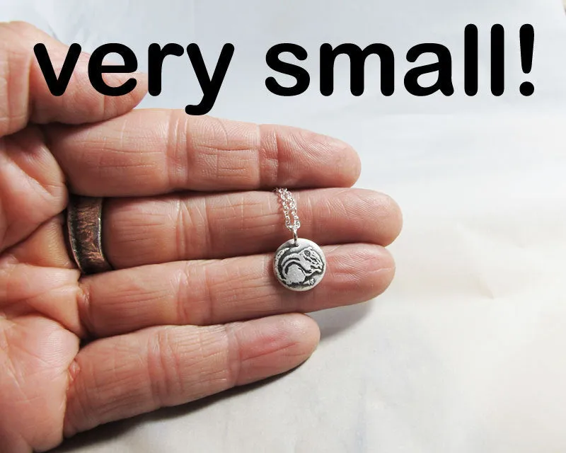 Tiny Chipmunk Necklace