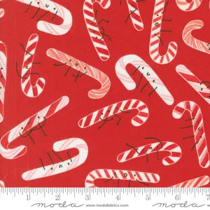Tiny Christmas, Candy Canes in Christmas Red