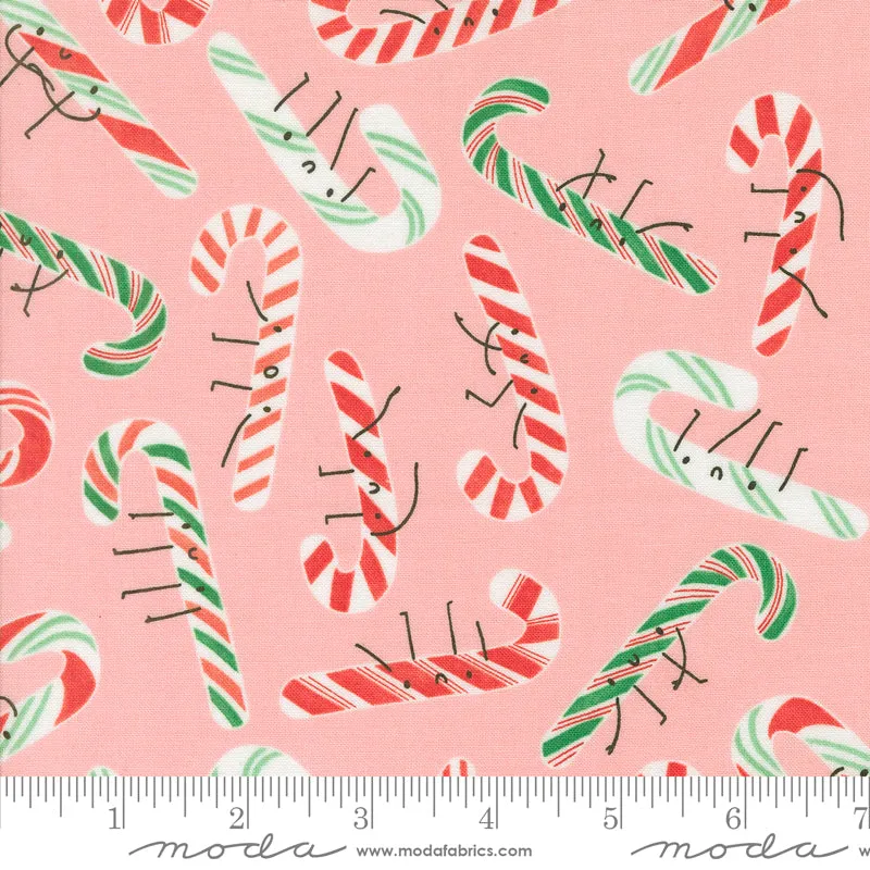 Tiny Christmas, Candy Canes in Cotton Candy
