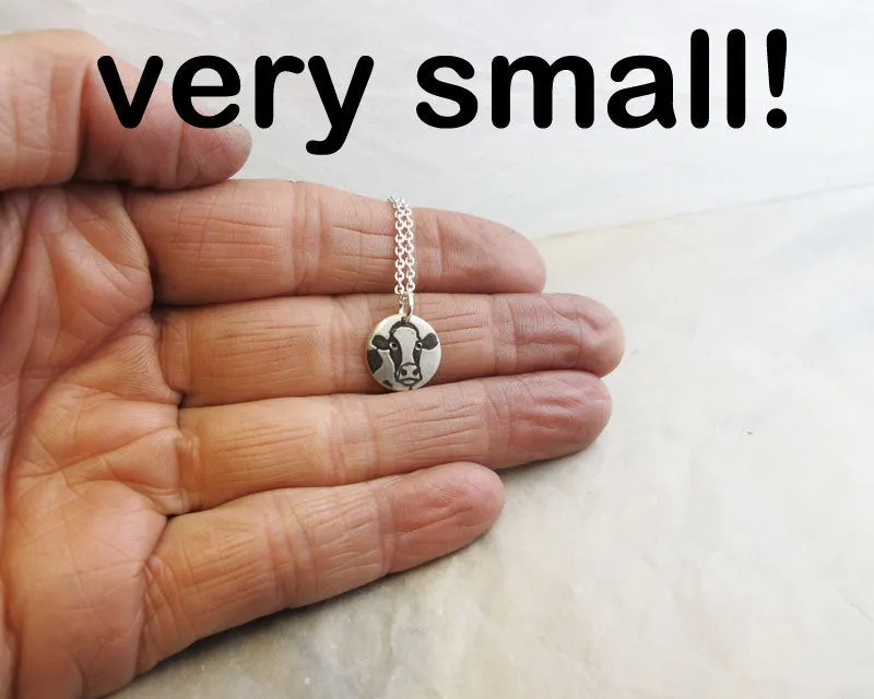 Tiny Cow Necklace