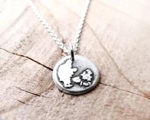 Tiny Denmark Necklace