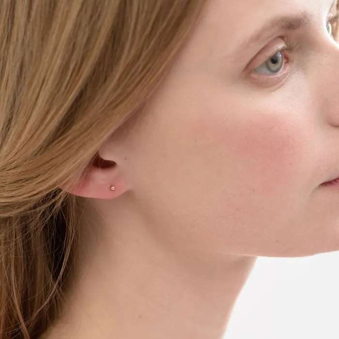 tiny dot stud