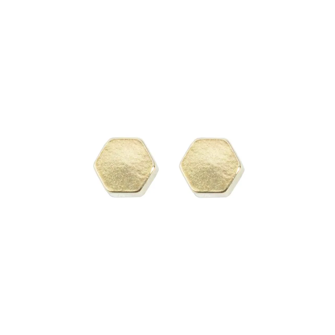 Tiny Hexagon Studs