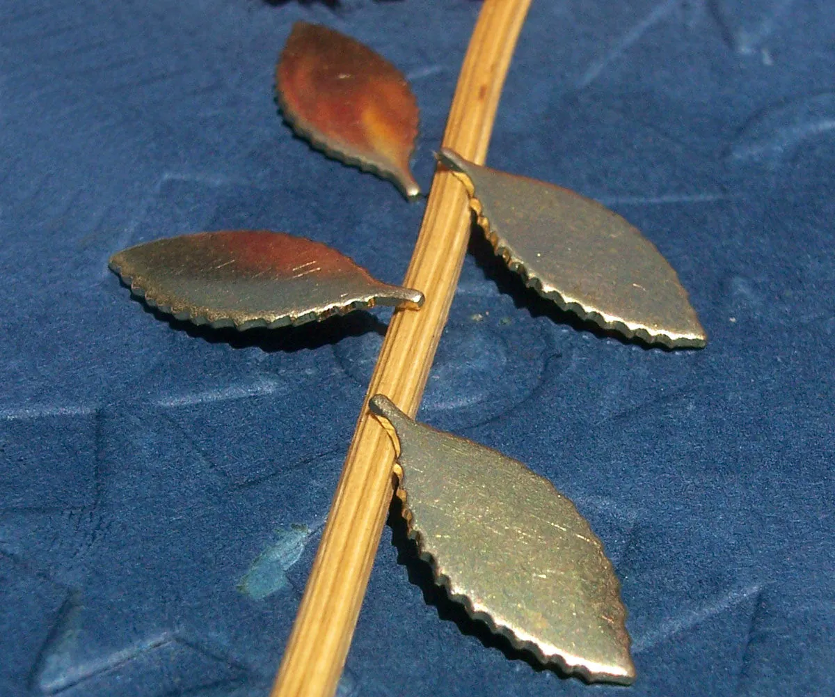 Tiny Leaf shapes - Leaves blank shape for making jewelry