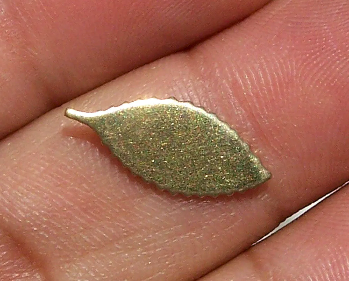 Tiny Leaf shapes - Leaves blank shape for making jewelry