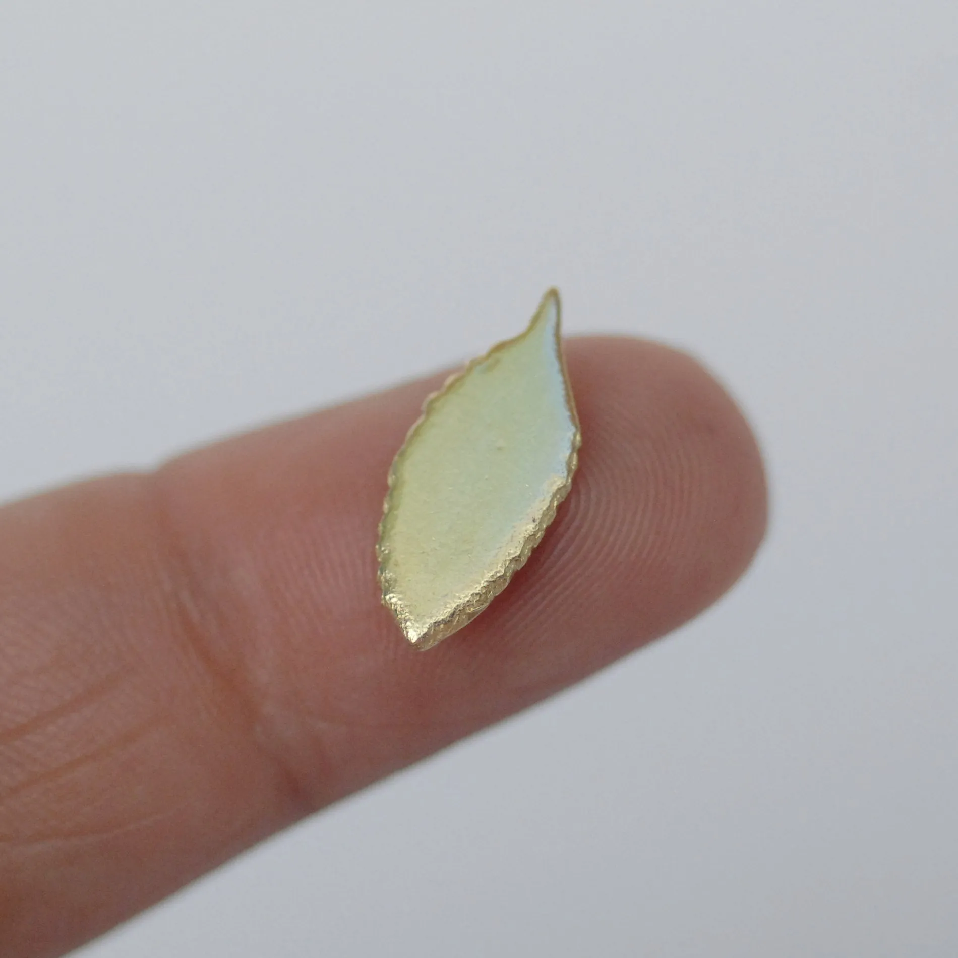 Tiny Leaf shapes - Leaves blank shape for making jewelry