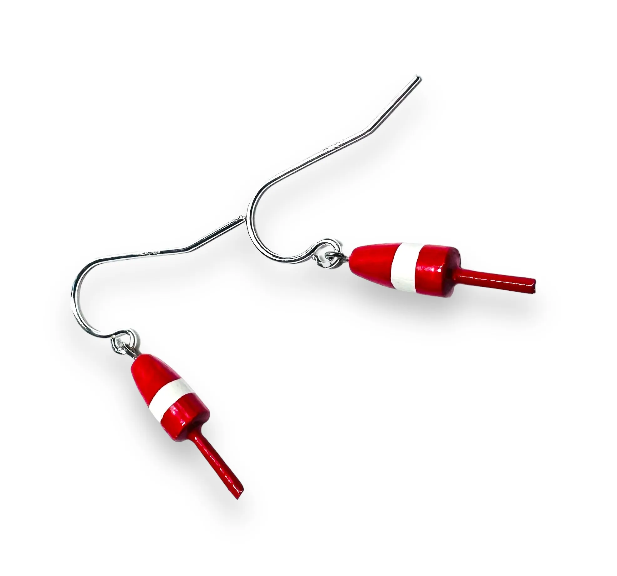 Tiny Lobster Buoy Earrings/ Nautical Earrings*