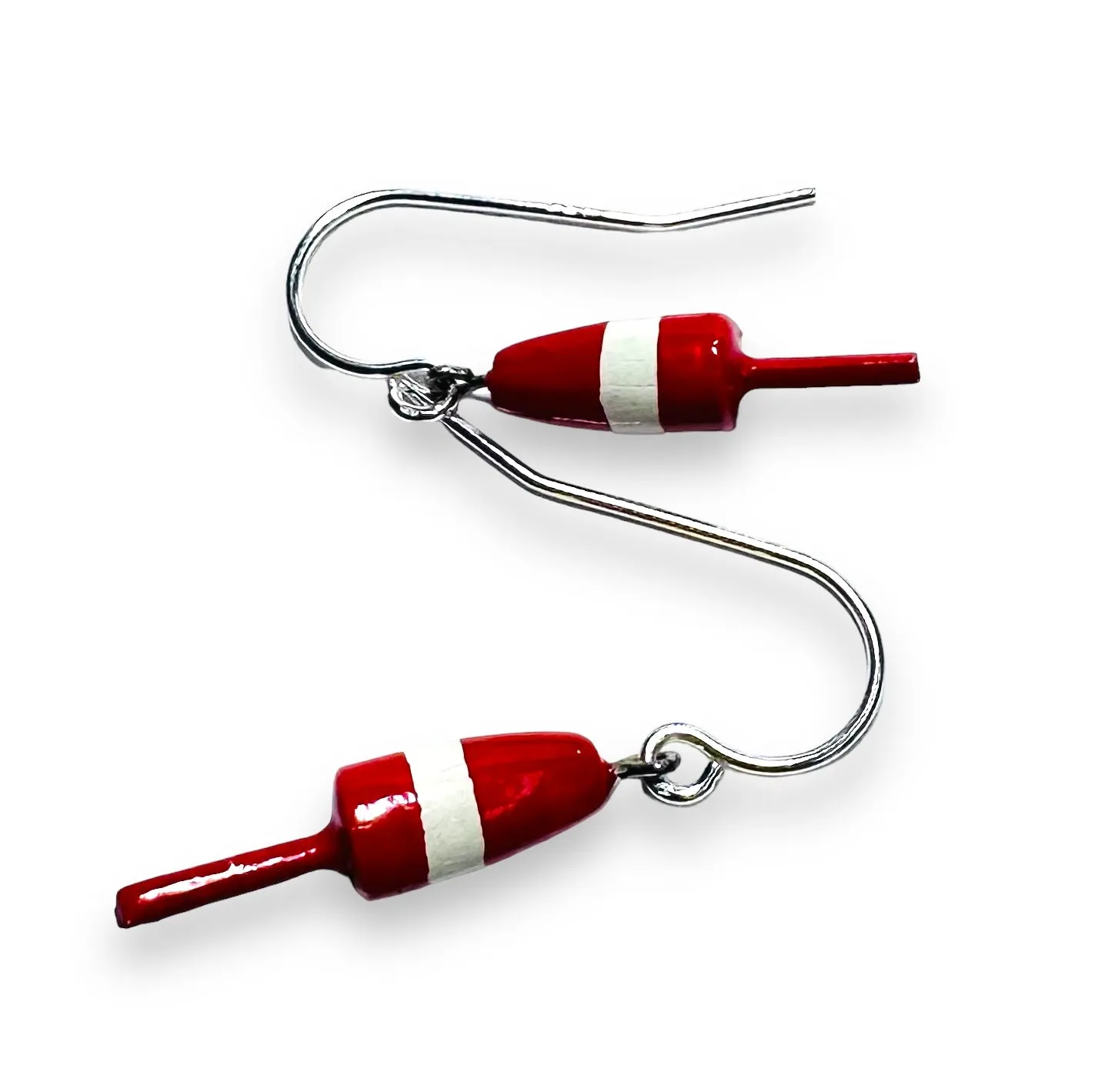Tiny Lobster Buoy Earrings/ Nautical Earrings*