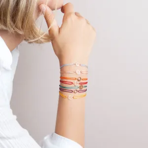 Tiny Om Bracelet- Creativity Chakra - Svadisthana