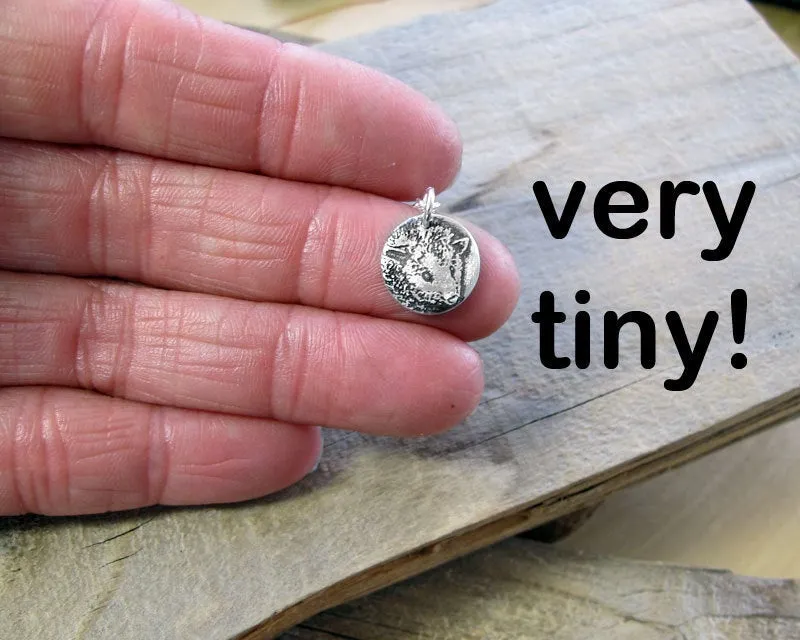 Tiny Opossum Necklace