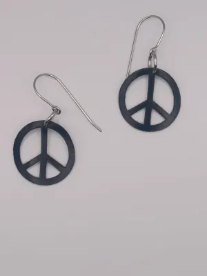 Tiny Peace Earring