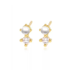 Tiny Pearl Studs