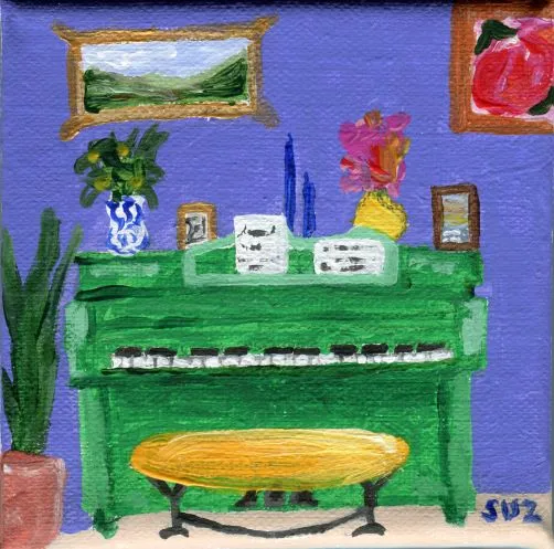 Tiny Piano Room