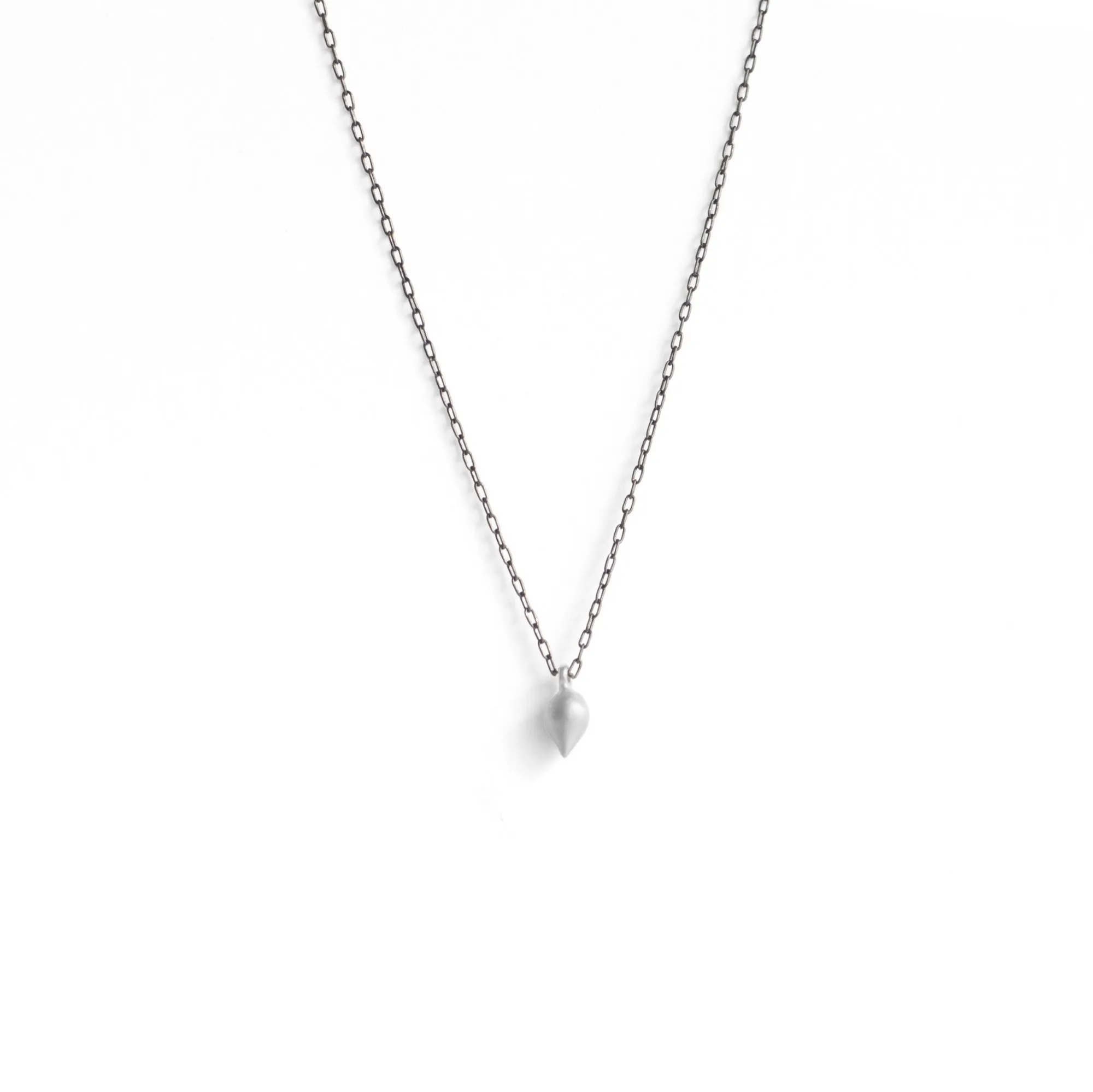 tiny pod necklace