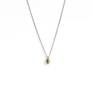 tiny pod necklace