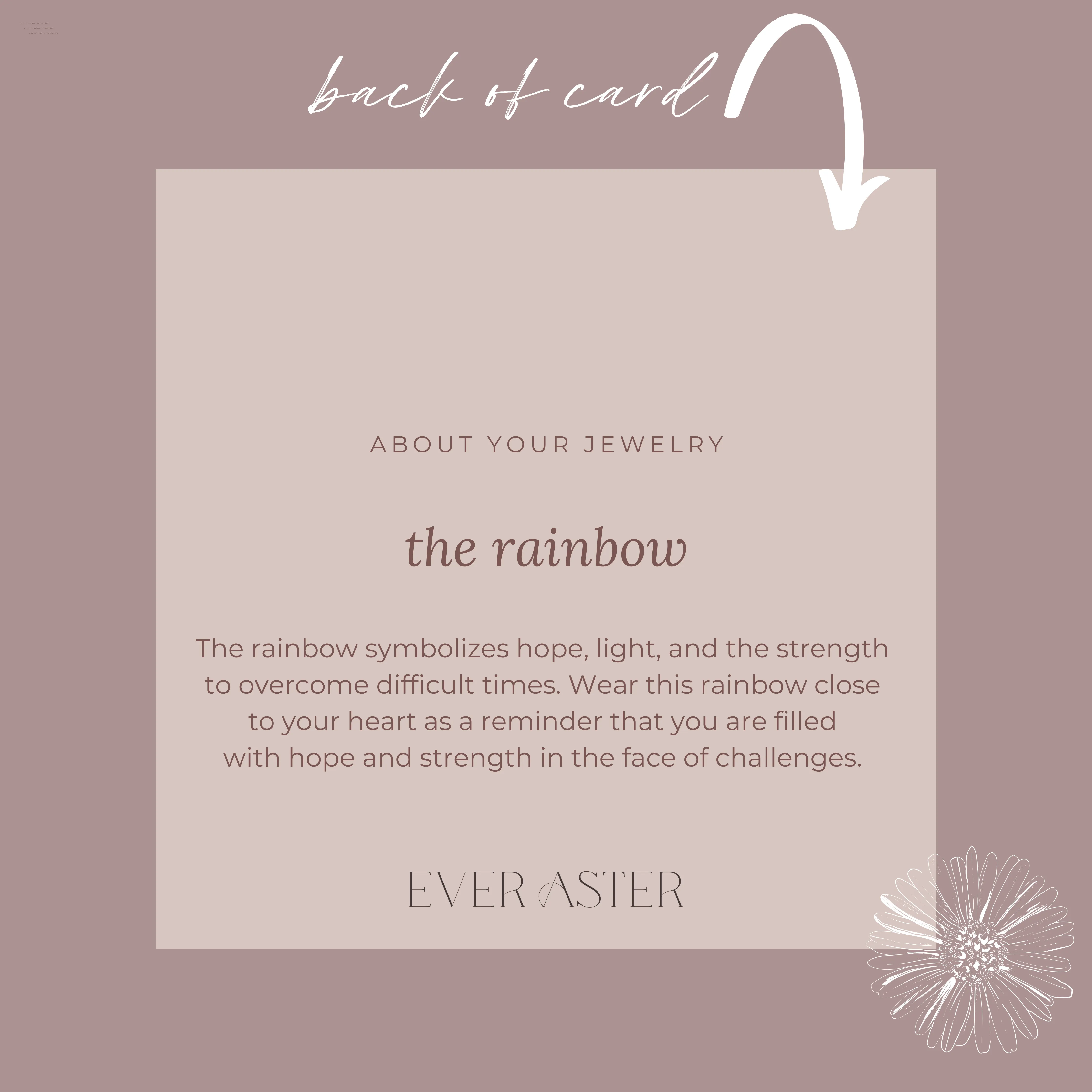 Tiny Rainbow Necklace