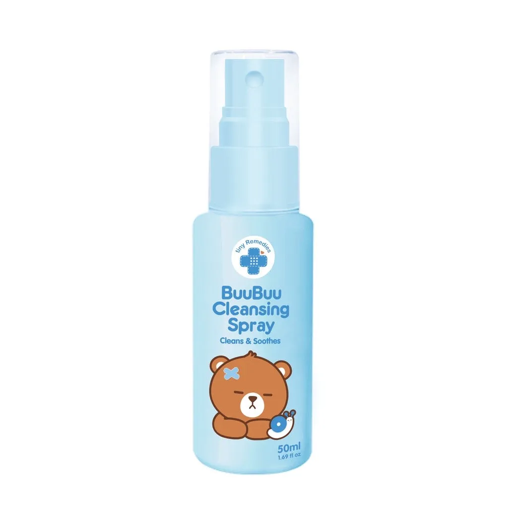 Tiny Remedies BuuBuu Cleansing Spray Cleans and Soothes 50ml