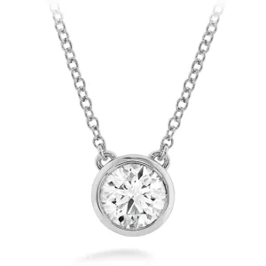 TINY SINGLE STONE NECKLACE