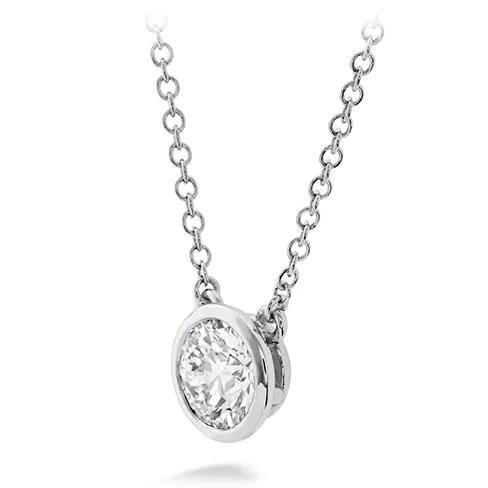 TINY SINGLE STONE NECKLACE