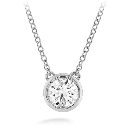 TINY SINGLE STONE NECKLACE