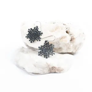 Tiny Snowflake Earring