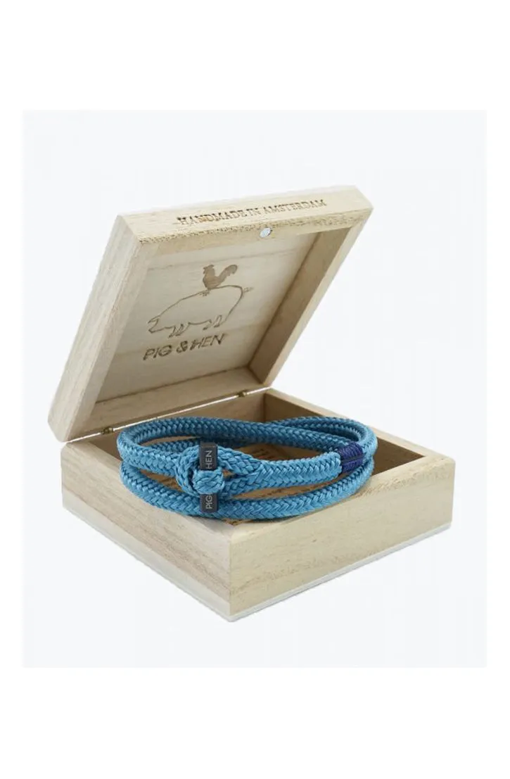 TINY TINY BRACELET - SKY BLUE-BLACK