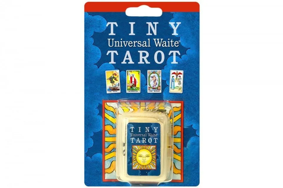 Tiny Universal Waite Tarot Keychain