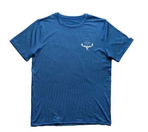 TKS Antix Sunshirt - Heather Blue SS