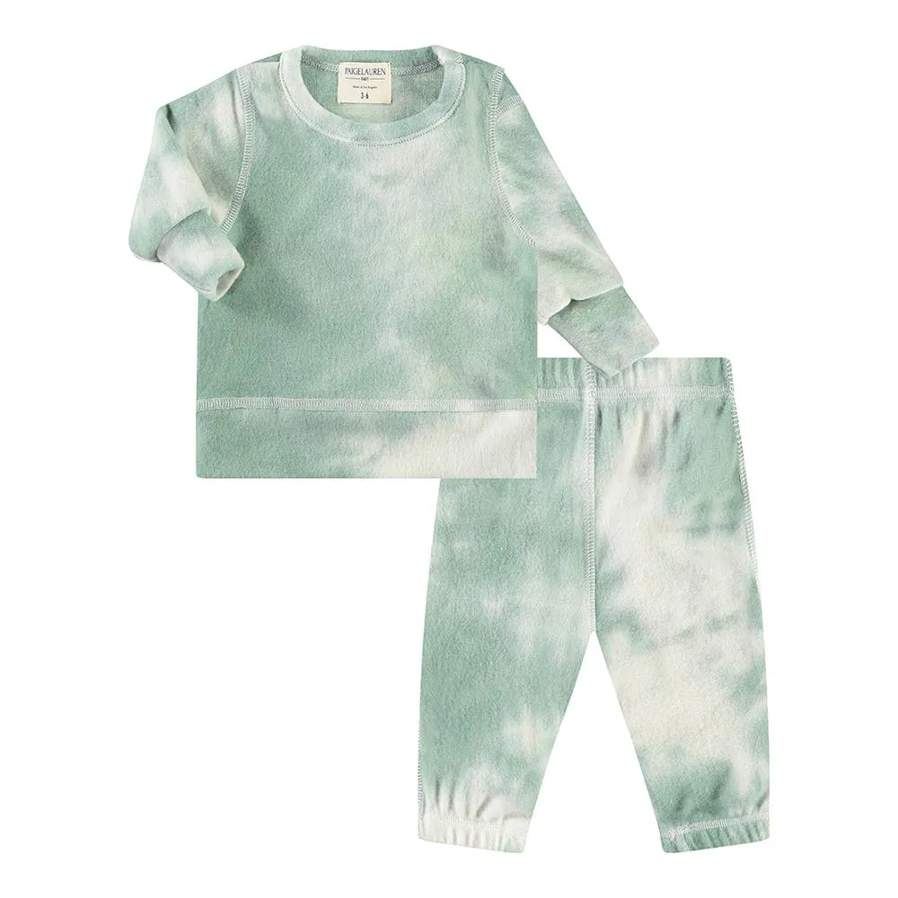 Toddler & Kid Eco Hacci Tie Dye Pullover and Pant