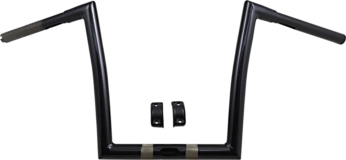 Todds Cycle 0601-3986 1 1/4in. Handlebar - 12in. Ape - Gloss Black