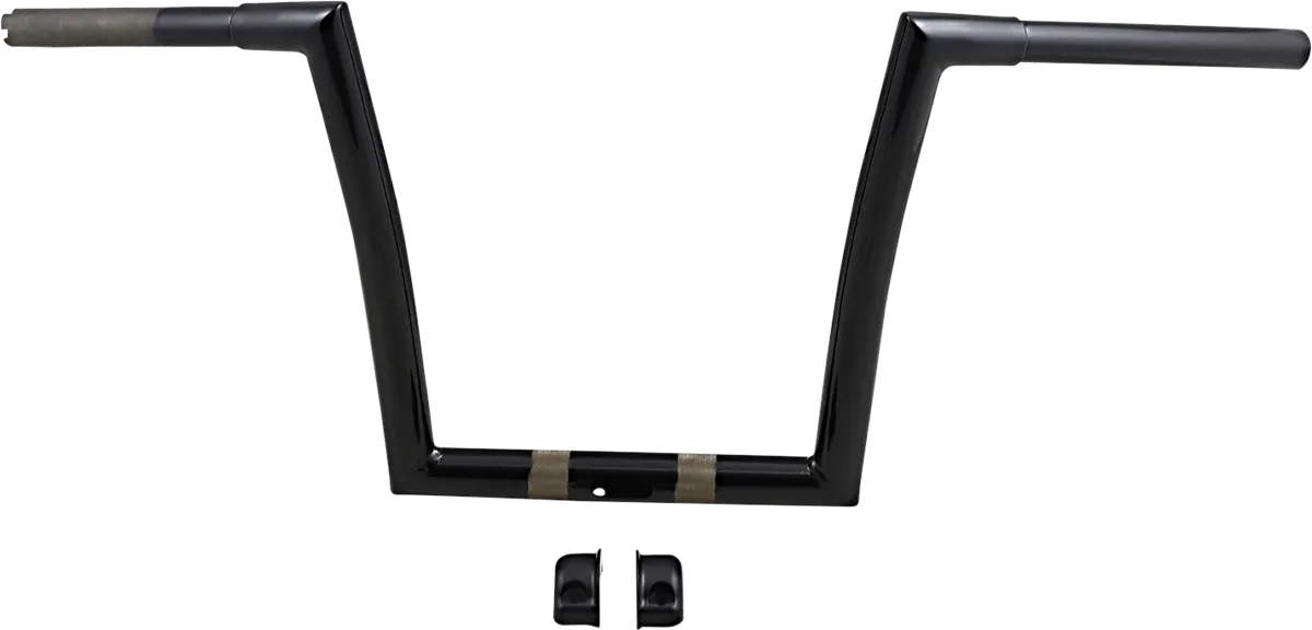 Todds Cycle 0601-3986 1 1/4in. Handlebar - 12in. Ape - Gloss Black