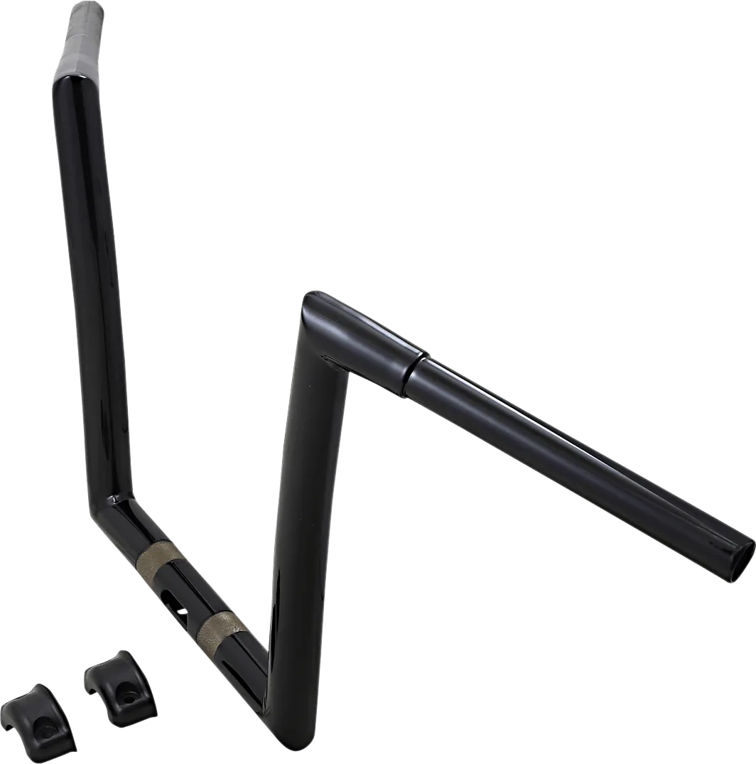 Todds Cycle 0601-3986 1 1/4in. Handlebar - 12in. Ape - Gloss Black