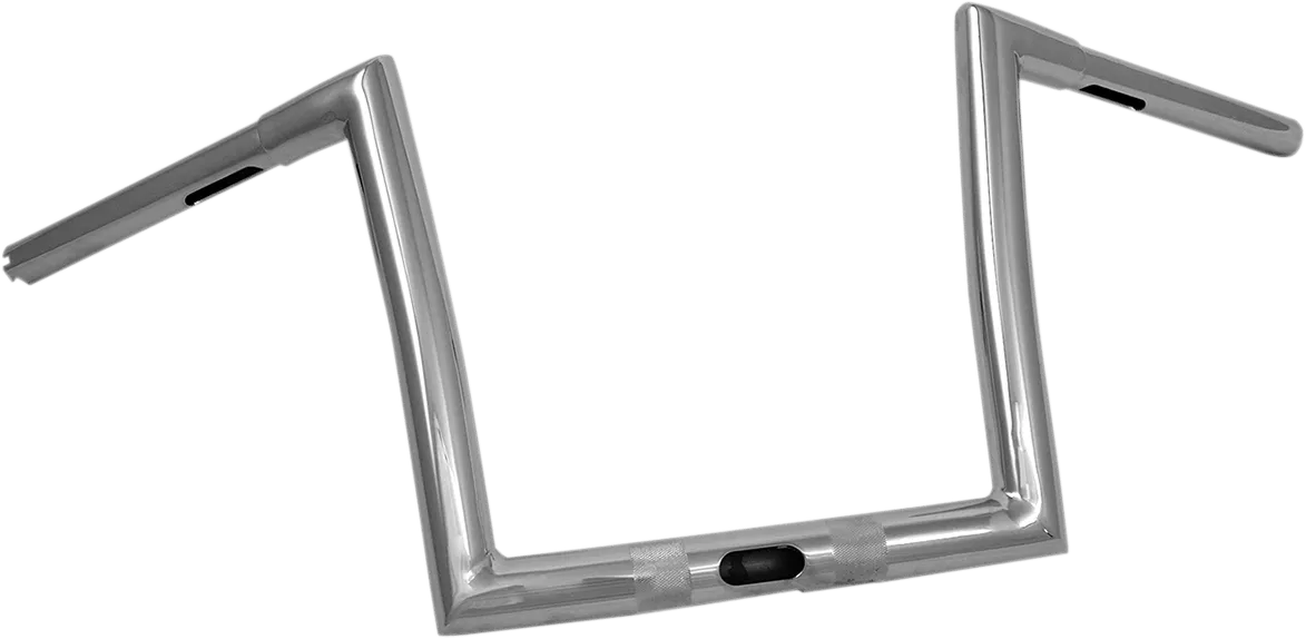 Todds Cycle 0601-3986 1 1/4in. Handlebar - 12in. Ape - Gloss Black