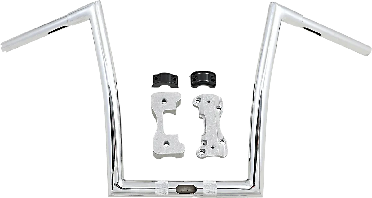 Todds Cycle 0601-3988 1 1/4in. Handlebar - 14in. Ape - Chrome