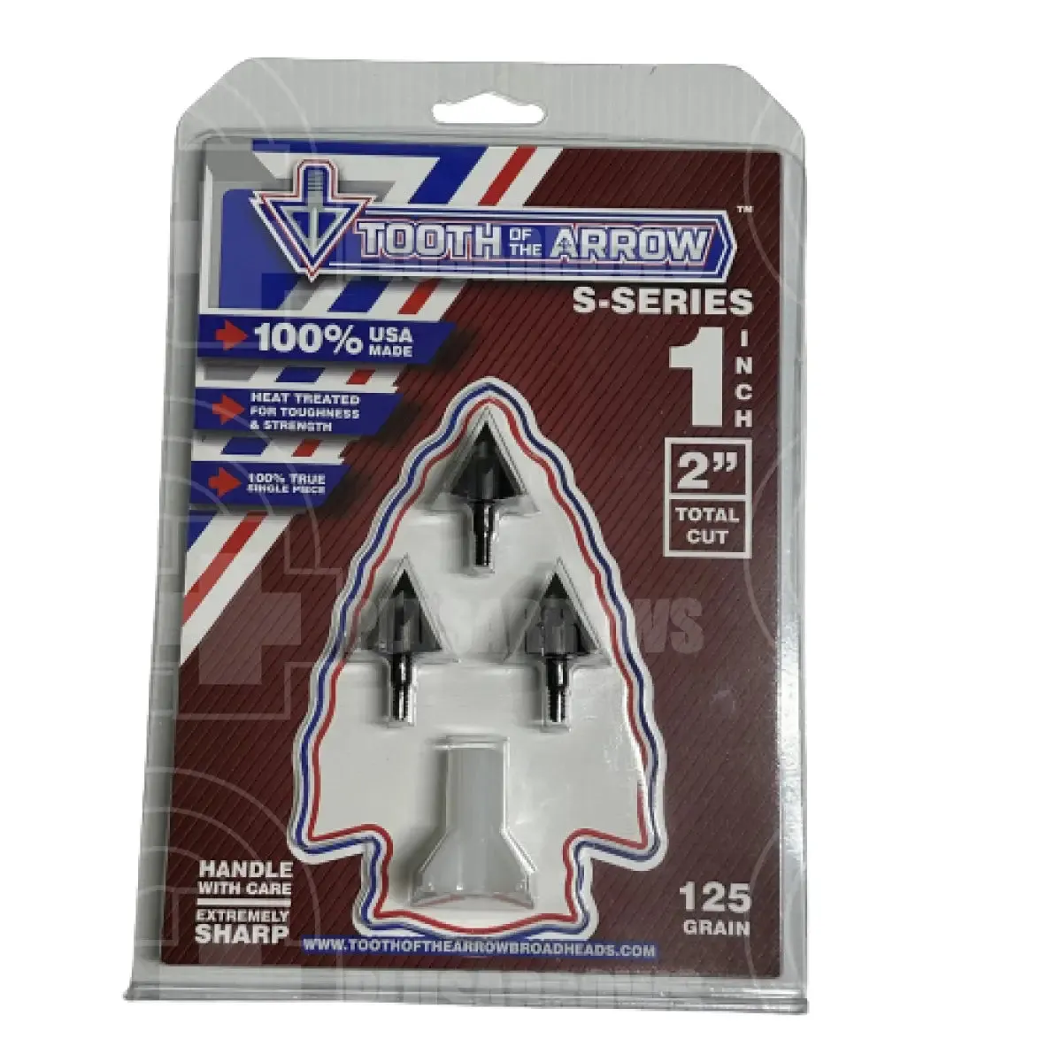 Tooth of The Arrow Solid Series Broad Head (3 Pack)