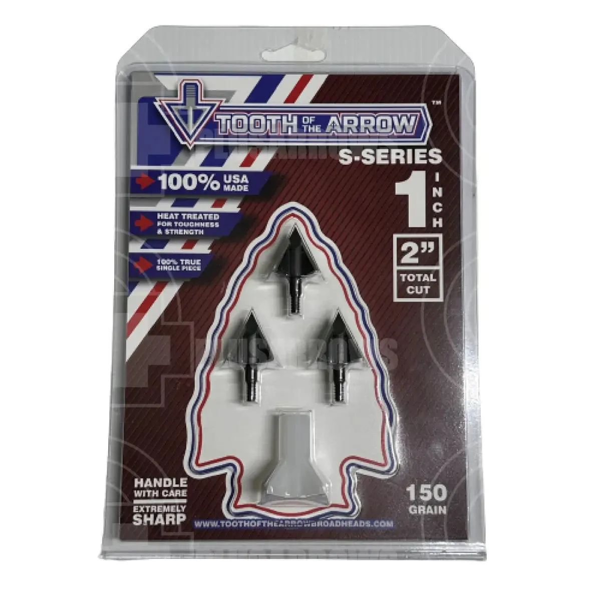 Tooth of The Arrow Solid Series Broad Head (3 Pack)