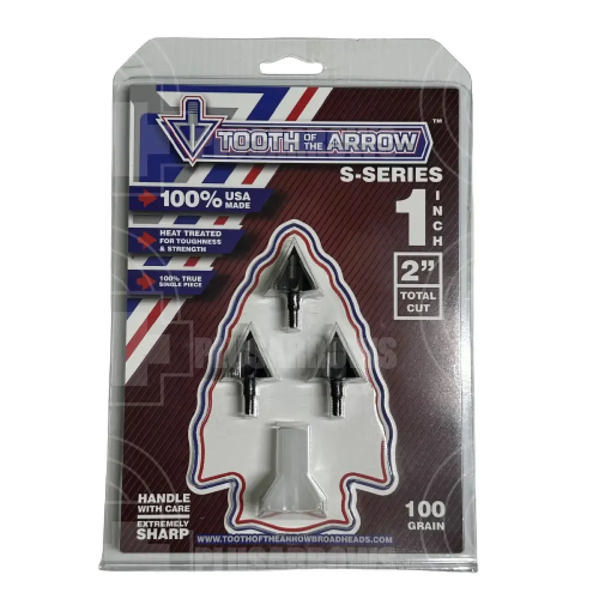Tooth of The Arrow Solid Series Broad Head (3 Pack)