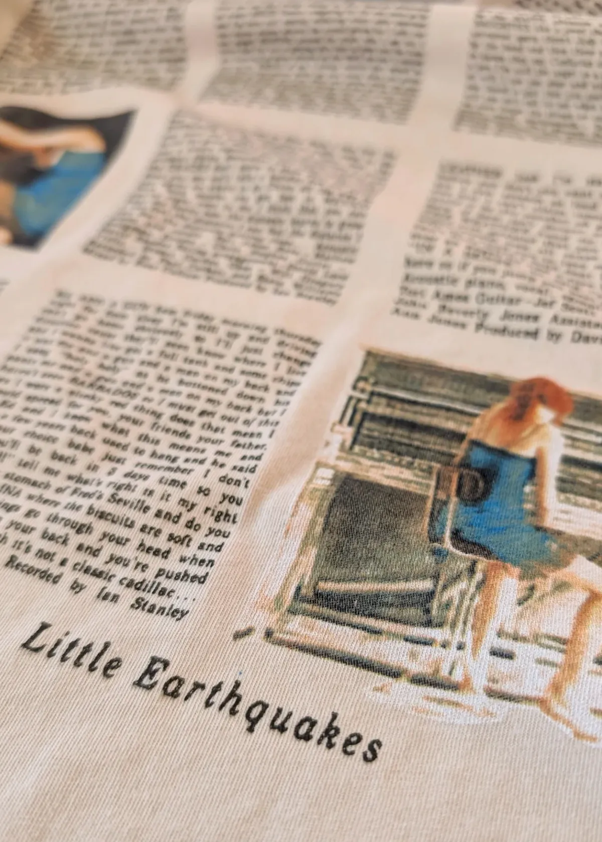 Tori Amos Little Earthquakes Merch Tee