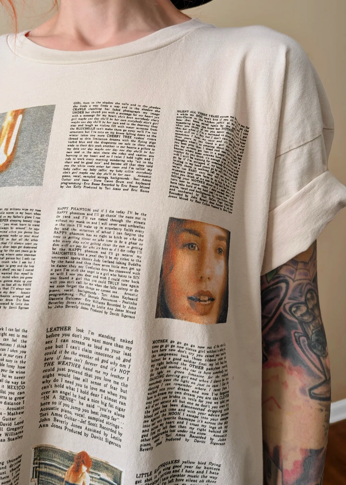 Tori Amos Little Earthquakes Merch Tee
